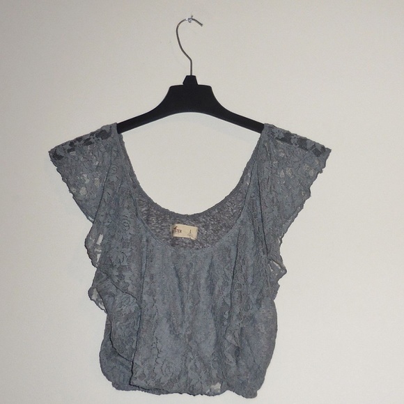 Hollister Tops - Hollister Women's Junior's Top  Malaga Beach Lace